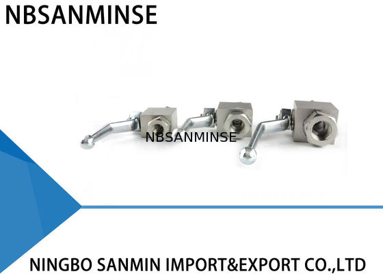 Standard-Kugelventil-Industrie NPT G manuelle auf weg von Ventil-Kohlenstoffstahl-Material