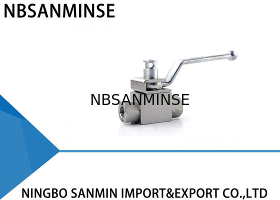des Druck-31.5MPa hydraulisches Kohlenstoffstahl-verschließbares Kugelventil des Kugelventil-KHB-L