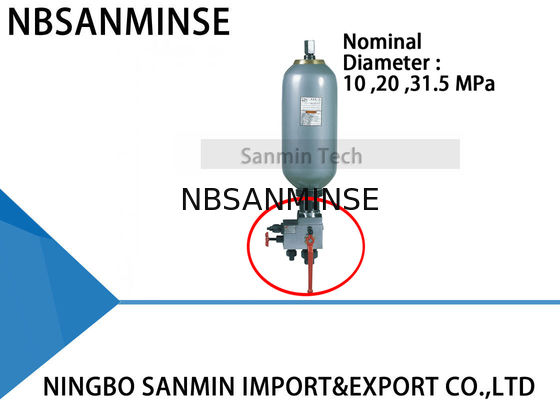20 / 31,5 hydraulischer Akkumulator-manuelles Standardsammelregelventil MPa