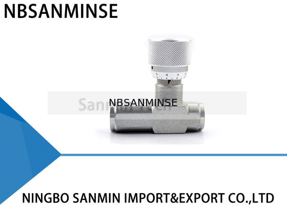 Standard-hydraulisches Rückschlagventil STU G/NPT-Faden-Drossel-Rückschlagventil-Kohlenstoffstahl