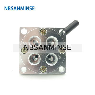 Umschaltventil-Zeichnungs-Ventil-mechanischer pneumatischer manueller Ventil G 1/4 NBSANMINSE K34R6 G1/4“ Handfaden