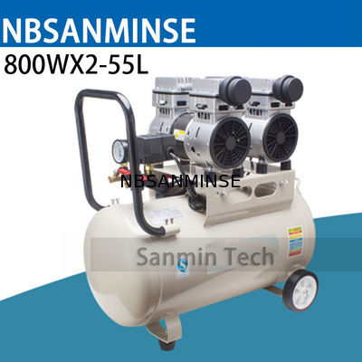 800WX2 - hohe Qualität Miniluftkompressor 55L Oilless stummes der Entwurfs-Hochdruckholz-arbeitende Hauptanwendungs-AC220V