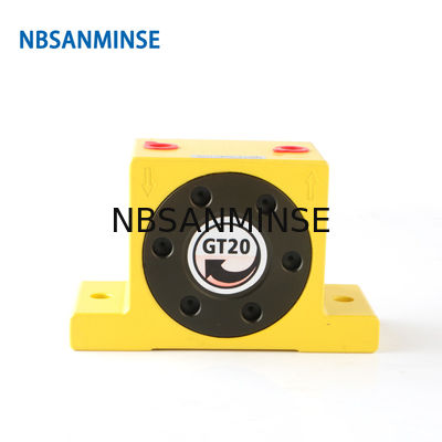 GT 1/8 1/4 pneumatischer Turbinen-Vibrator-Luft-Vibrator-Niederdruck für Nahrung und Pharmaindustrie-Ball-Art