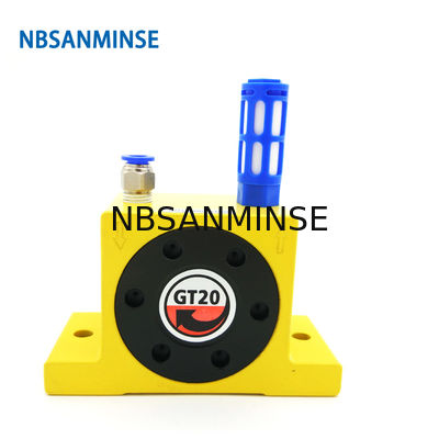 GT 1/8 1/4 pneumatischer Turbinen-Vibrator-Luft-Vibrator-Niederdruck für Nahrung und Pharmaindustrie-Ball-Art