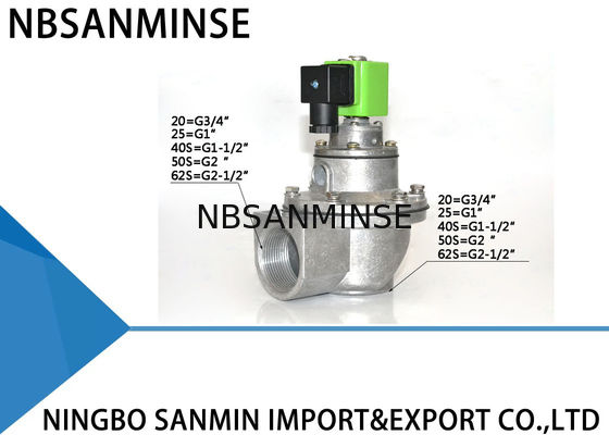 QD-Z 3/4 1 1-1/2 2 Zoll Impulsstrahlventil Staubsammler Doppeldichtungsmembranventil SBFEC-Typ