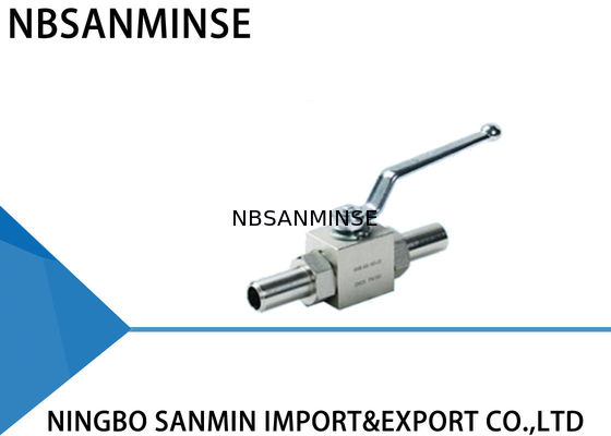 Hydraulisches Hochdruck2 Möglichkeits-Kugelventil mit schweißender Verbindung