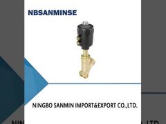 Pneumatisch betätigtes 2/2-Wege-Schrägsitzventil CLASSIC Messing-Gehäuse mit PA-Antrieb