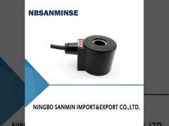 16431 Magnetspulenspule für Ventil DC 18 Watt Normalleistung Schwarz