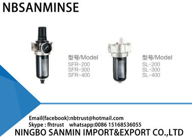 SFR 1/4 3/8 Filter-Regler-Fettspritzen-Kompaktbauweise-Niederdruck-Verlust