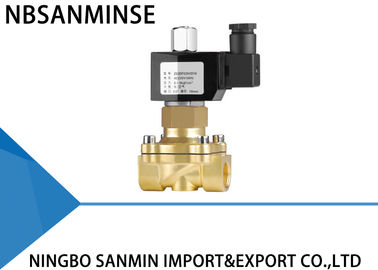 Schmiedete Antiexplosion Z6 Messingmagnetventil normalerweise offenes 0 - 65 ℃ Temperatur