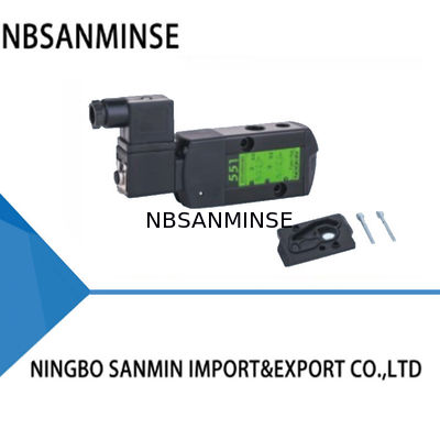 IP65 wasserdicht NAMUR Ein-Spule-Solenoidventil 0,2 - 1,0Mpa 60°C NBR PUR Dichtung NBSANMINSE