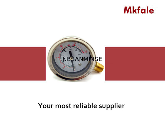 SM2SB 40B/L Flüssigkeit füllte Wasser-Manometer mit zwei geschraubter Verbindung