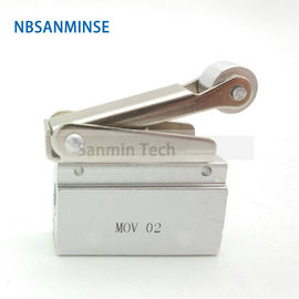 NBSANMINSE-BEWEGUNGEN 1/8 G-Faden-mechanisches Ventil-pneumatische Steuerluft-Luftventil-Rollenstoßauswahl für Paketmaschine Autom